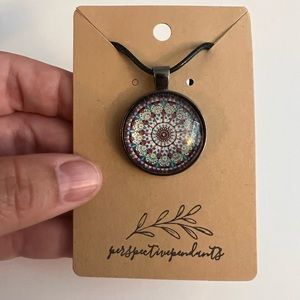 Handmade Cabochon Pendant Necklace 🌿